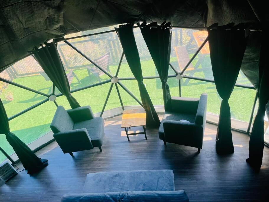 Gadeni Stays - Glamping Dome At Nainital Bhimtal Bagian luar foto