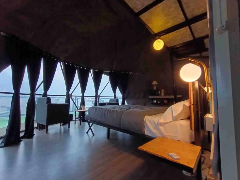 Gadeni Stays - Glamping Dome At Nainital Bhimtal Bagian luar foto
