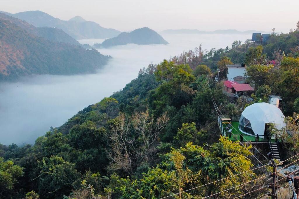 Gadeni Stays - Glamping Dome At Nainital Bhimtal Bagian luar foto