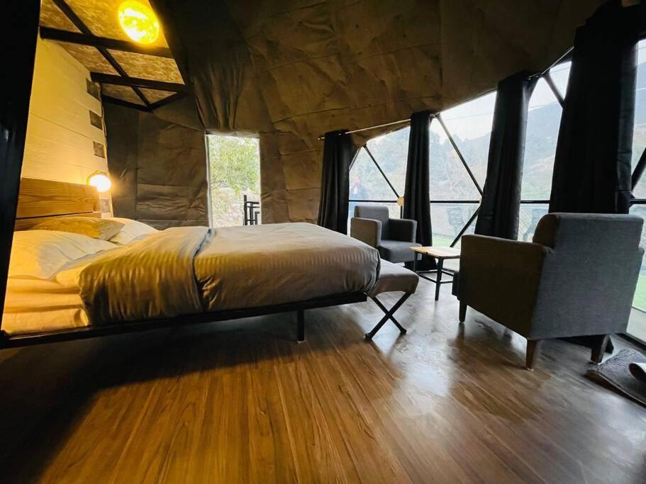 Gadeni Stays - Glamping Dome At Nainital Bhimtal Bagian luar foto