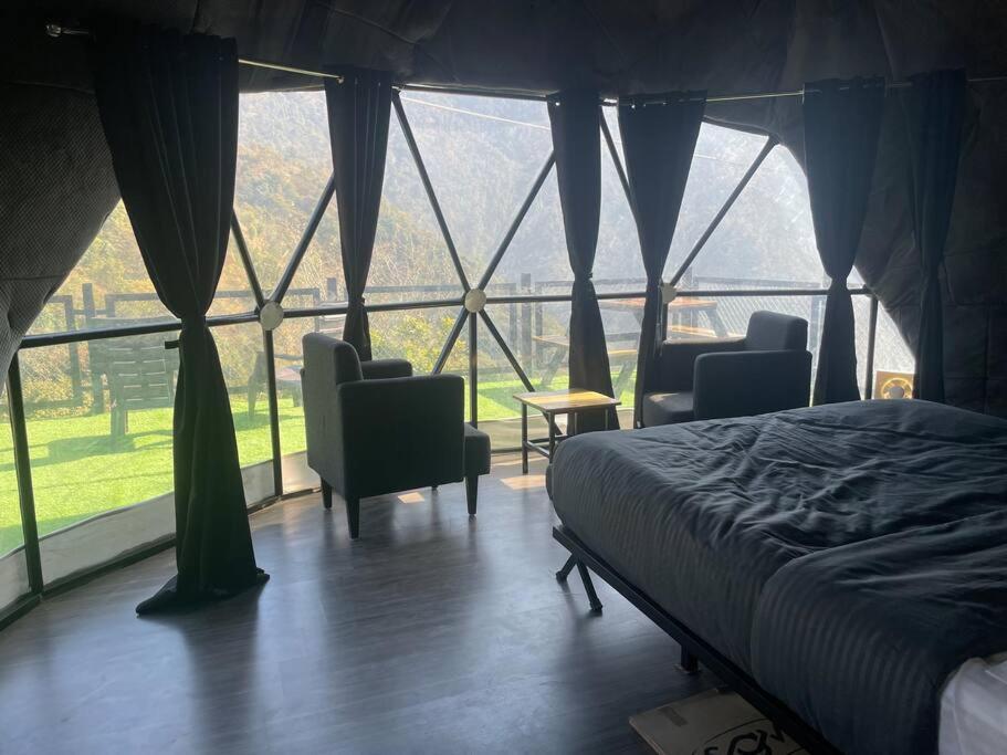 Gadeni Stays - Glamping Dome At Nainital Bhimtal Bagian luar foto