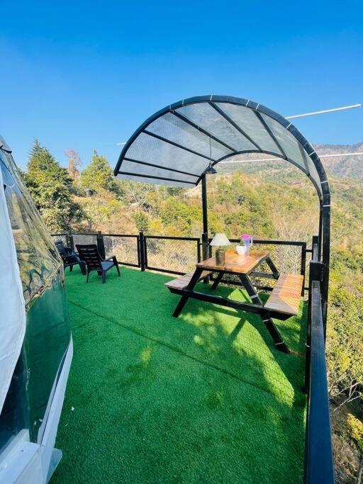 Gadeni Stays - Glamping Dome At Nainital Bhimtal Bagian luar foto